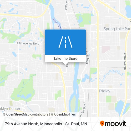 Mapa de 79th Avenue North