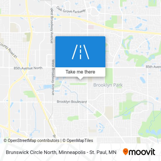 Brunswick Circle North map