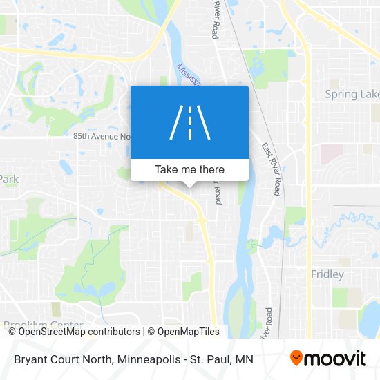 Bryant Court North map