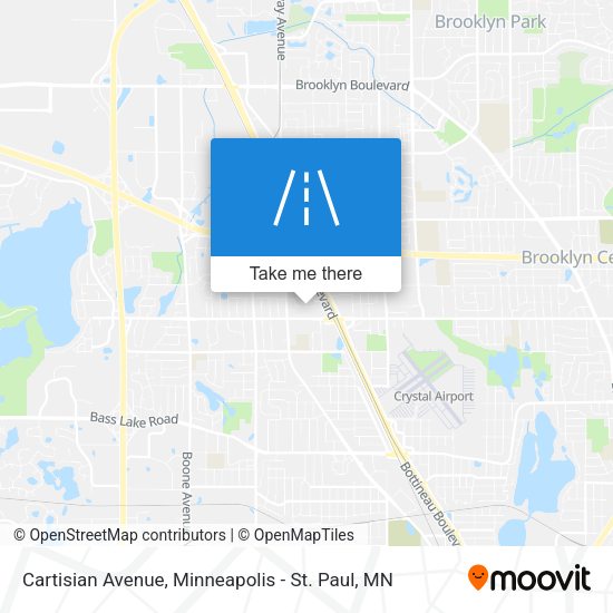 Cartisian Avenue map