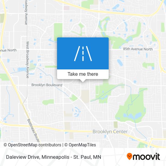 Daleview Drive map