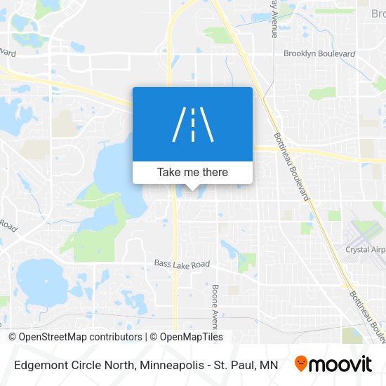 Edgemont Circle North map