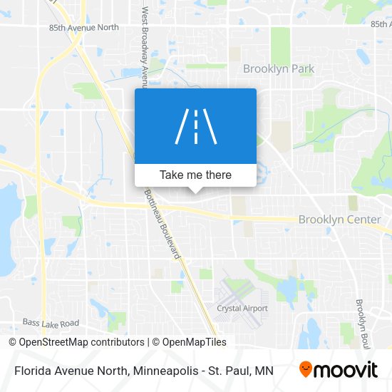 Florida Avenue North map