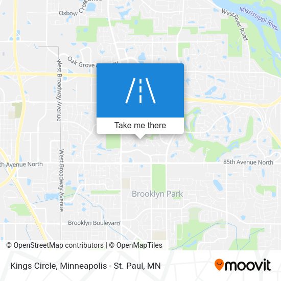 Kings Circle map
