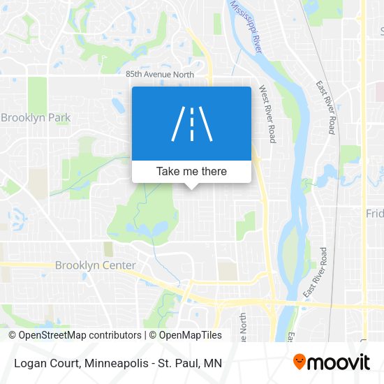 Logan Court map