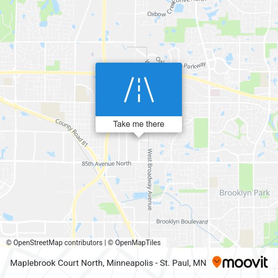 Maplebrook Court North map