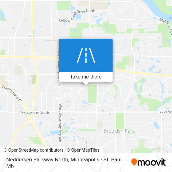 Neddersen Parkway North map
