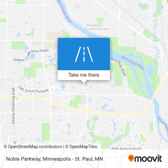 Mapa de Noble Parkway
