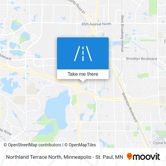 Northland Terrace North map