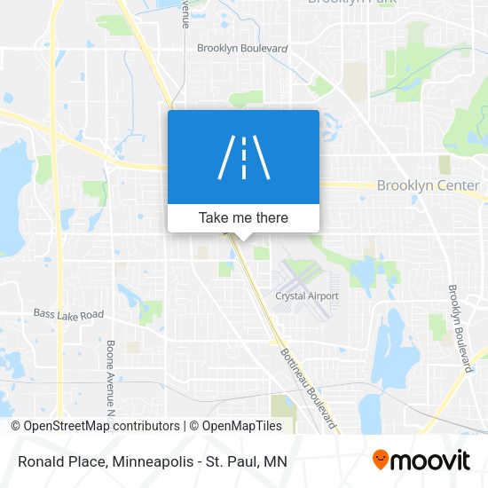 Ronald Place map