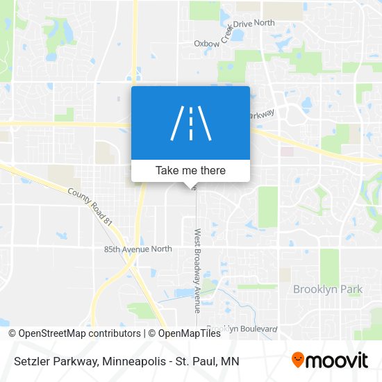 Setzler Parkway map