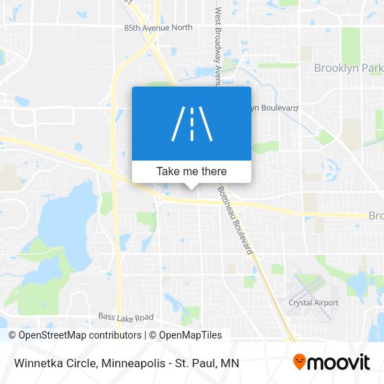 Winnetka Circle map