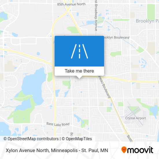 Xylon Avenue North map