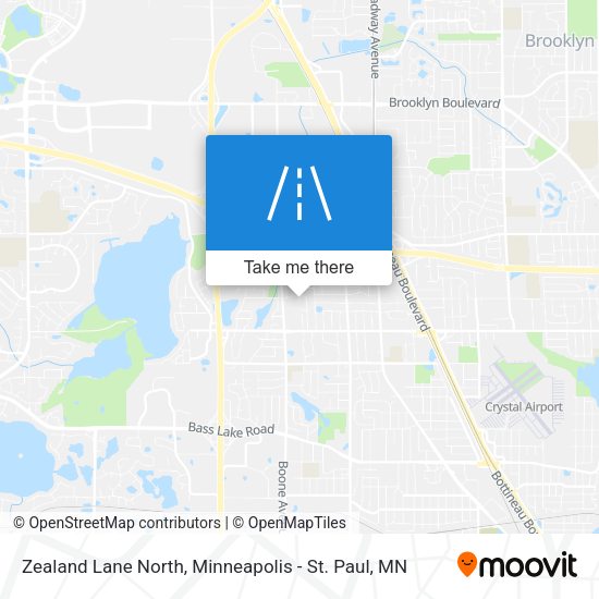 Zealand Lane North map