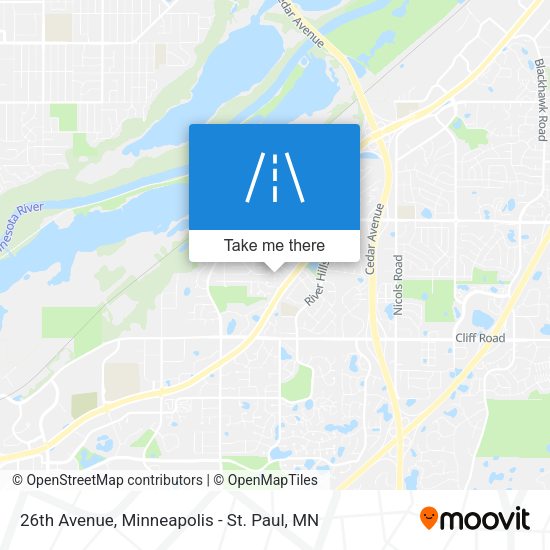 Mapa de 26th Avenue