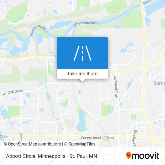 Mapa de Abbott Circle