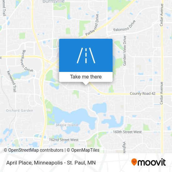 April Place map