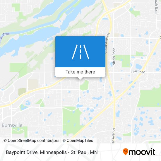 Baypoint Drive map