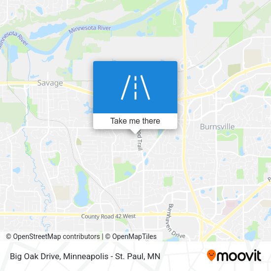 Mapa de Big Oak Drive