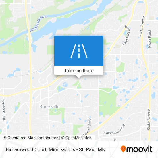 Birnamwood Court map
