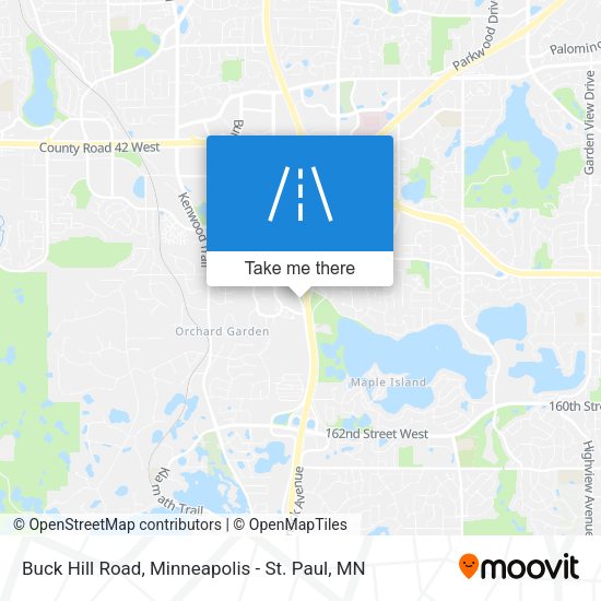 Mapa de Buck Hill Road