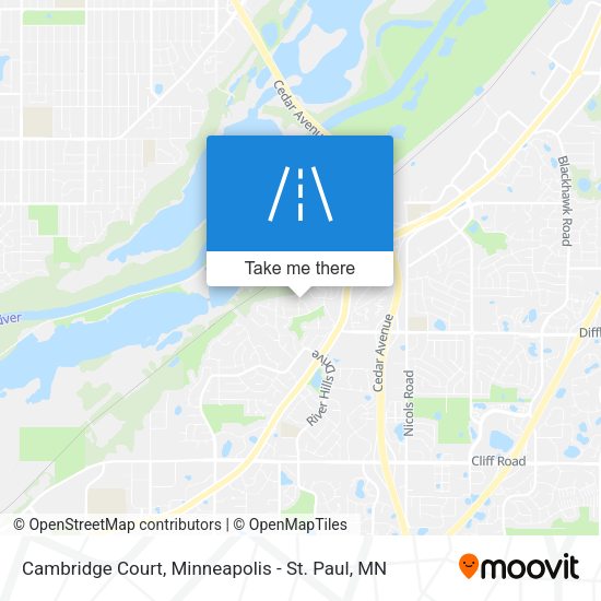 Cambridge Court map