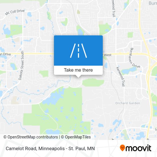 Camelot Road map