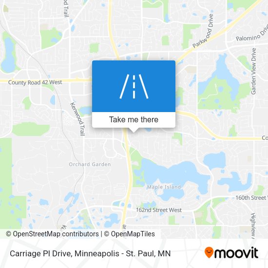 Mapa de Carriage Pl Drive