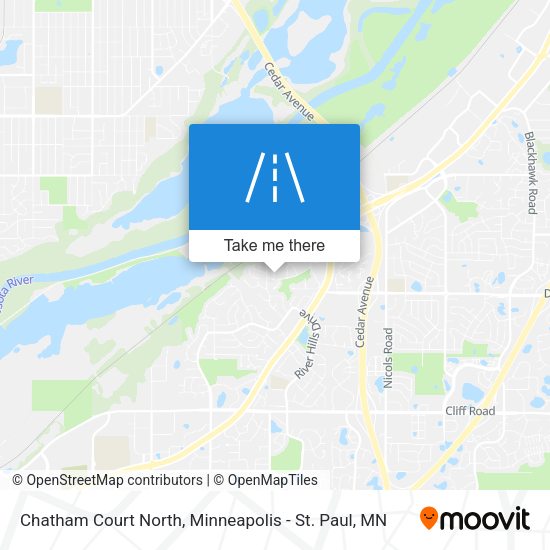 Mapa de Chatham Court North