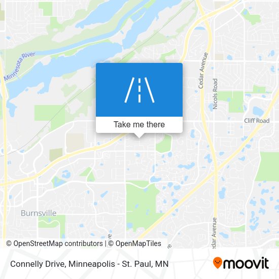 Connelly Drive map