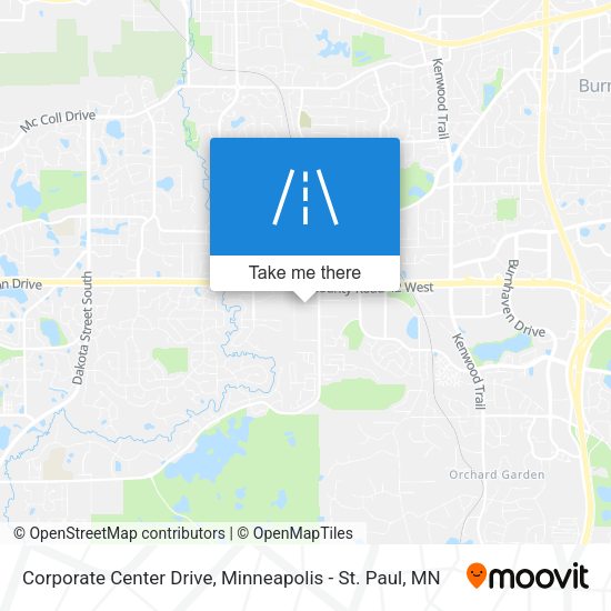 Corporate Center Drive map