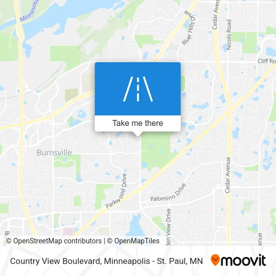 Mapa de Country View Boulevard