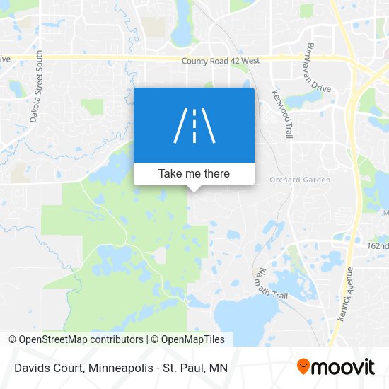 Davids Court map