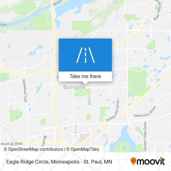 Eagle Ridge Circle map