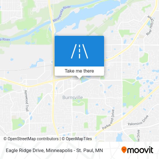 Eagle Ridge Drive map
