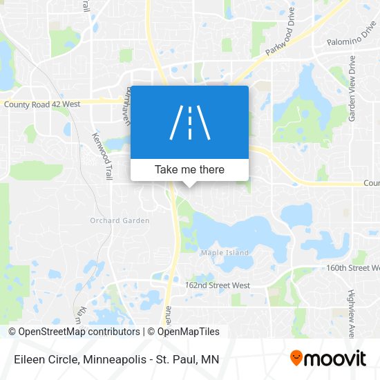 Eileen Circle map