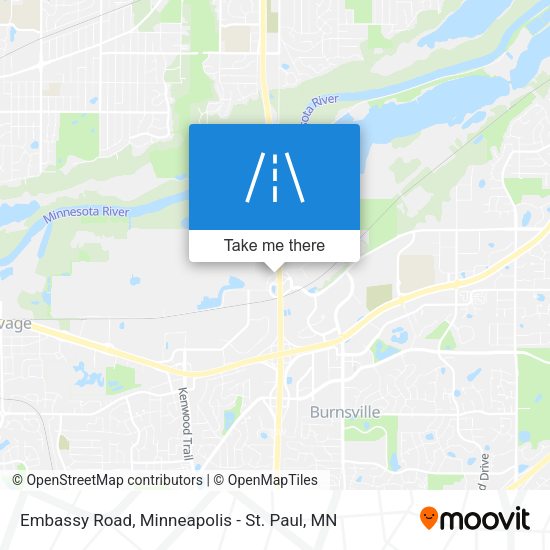 Mapa de Embassy Road