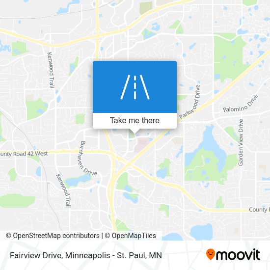 Fairview Drive map