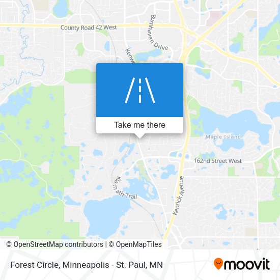 Forest Circle map