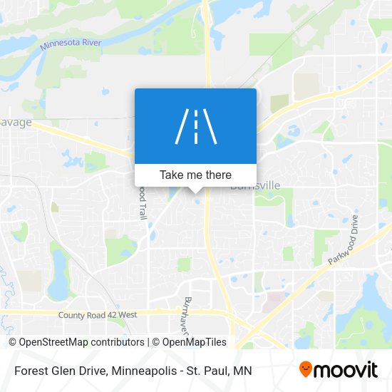 Mapa de Forest Glen Drive