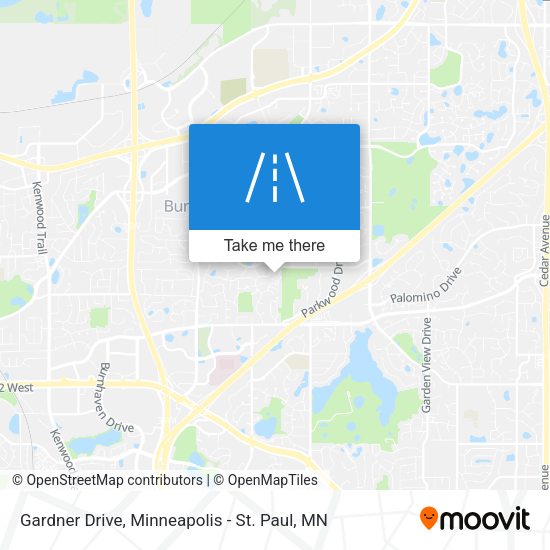 Gardner Drive map