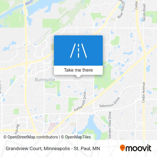 Grandview Court map