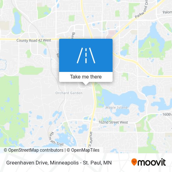 Mapa de Greenhaven Drive