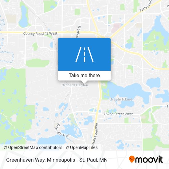 Greenhaven Way map