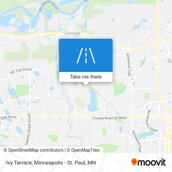 Ivy Terrace map