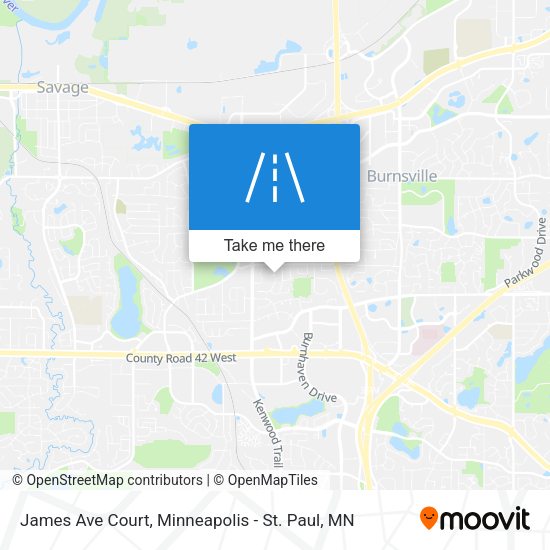 James Ave Court map