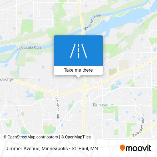 Jimmer Avenue map