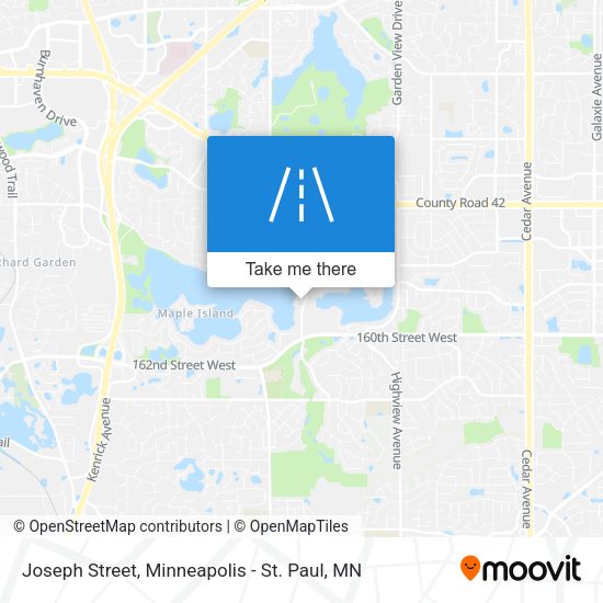 Mapa de Joseph Street