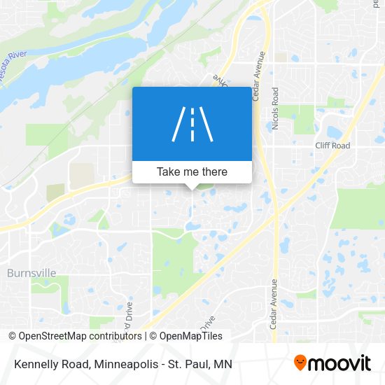 Kennelly Road map