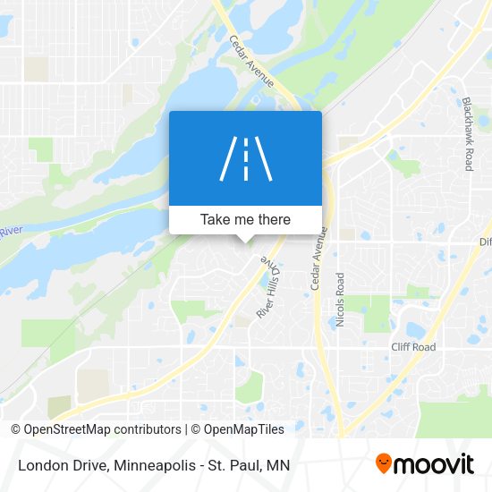 Mapa de London Drive